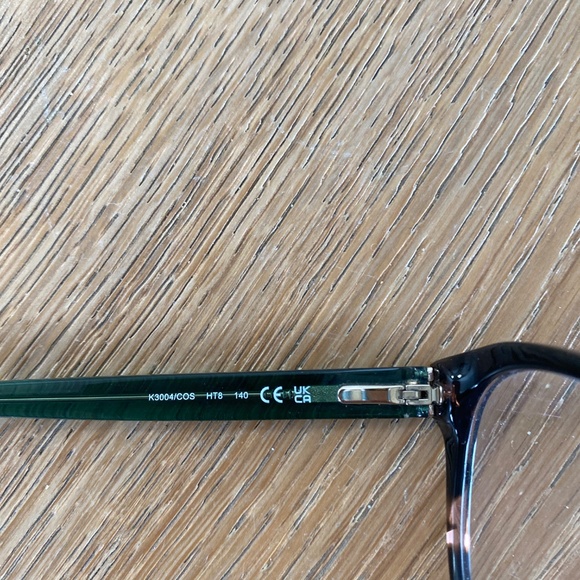 Kate Spade Jazmine Green Tortoise Eyeglass frames. - Picture 3 of 7